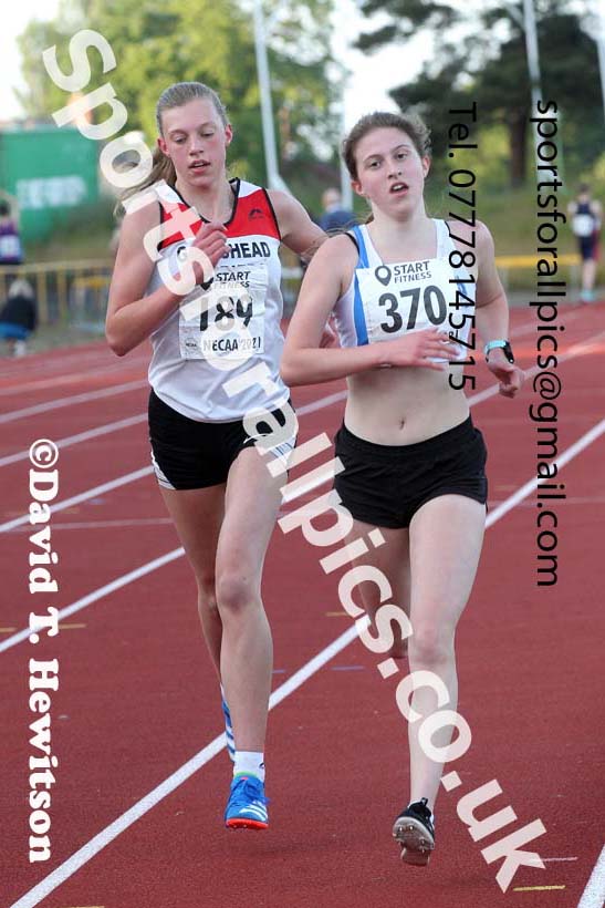 3000 metres, 2021 North East Grand Prix No.4, Monkton, Wednesday, June 30th. Photo: David T. Hewitson/Sports for All Pics